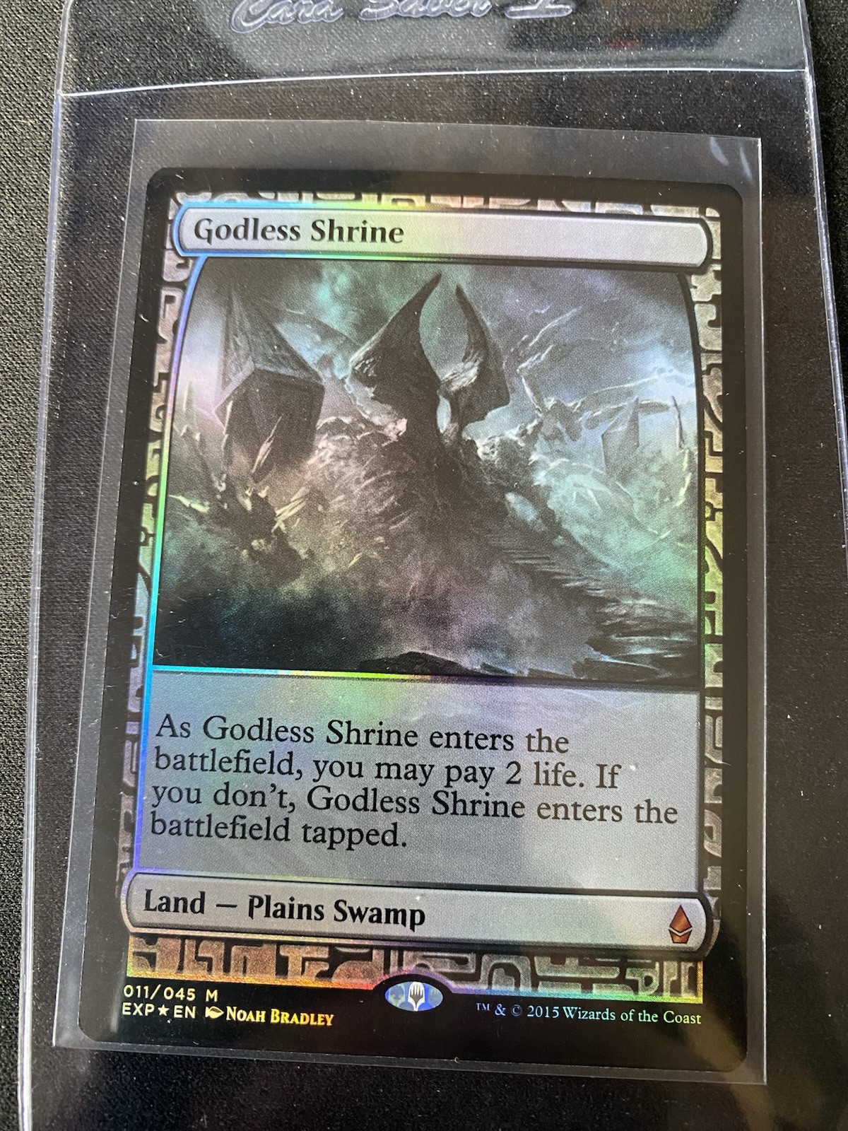 MINT Foil Godless Shrine Zendikar Expedition MTG Magic the Gathering EXP 011/045