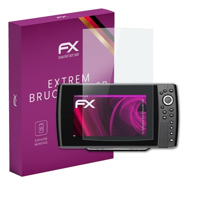 atFoliX Displayfolie für Humminbird Helix 9 Chirp GPS G2N 9H Schutzpanzer