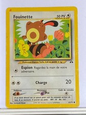 Fouinette 63/75 Wizards Neo Discovery carte Pokémon FR