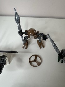 LEGO BIONICLE: Rahaga Set of 4 (4868-4879) 2 Ripchords, 4 Disc. Excellent Shape.