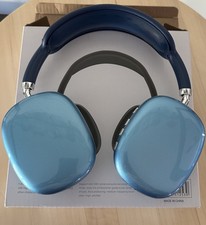Blue Bluetooth USBC Headphones