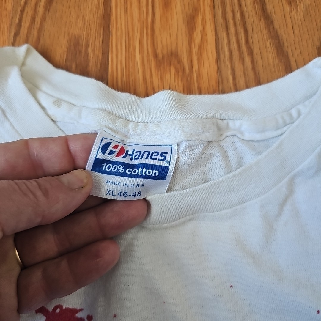 Vtg Midnight Oil Shirt Diesel And Dust Concert Tour 1988 Single Stitch Men's XL thumbnail 6