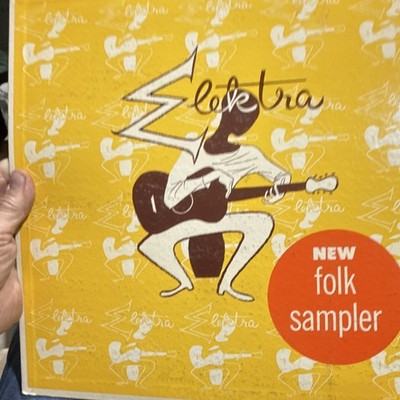 Elektra Elektra Folk Sampler LP Vinyl 33 RPM SMP-2 Various Artists