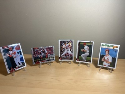 Topps St. Louis Cardinals 2023 5 card lot: Scott II, Donovan, Carlson, Saggese, 