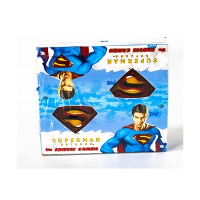 Topps DC Comics Superman Returns Filmkarten - Booster Box (VG+/Neu)