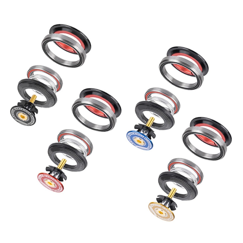 Threaded Headsets Mtb Bike Headset Durable Tapered To Straight Tube For Bikes 42 52mm | eBay UK