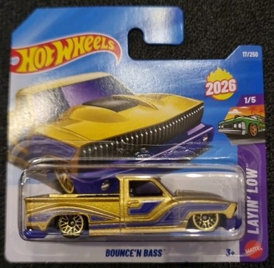 Hot Wheels 2026 | Bounce'N Bass | Layin' Low | 17/250 | Neu & OVP