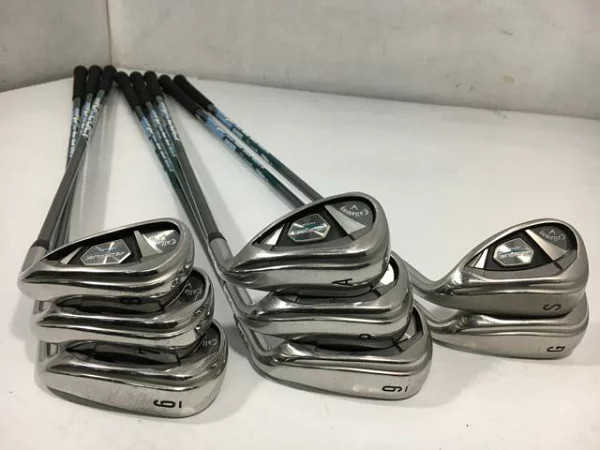 Callaway Rogue 2018 Iron Set 6-Pw,Aw,G,Sw 8pc Flex R Speeder