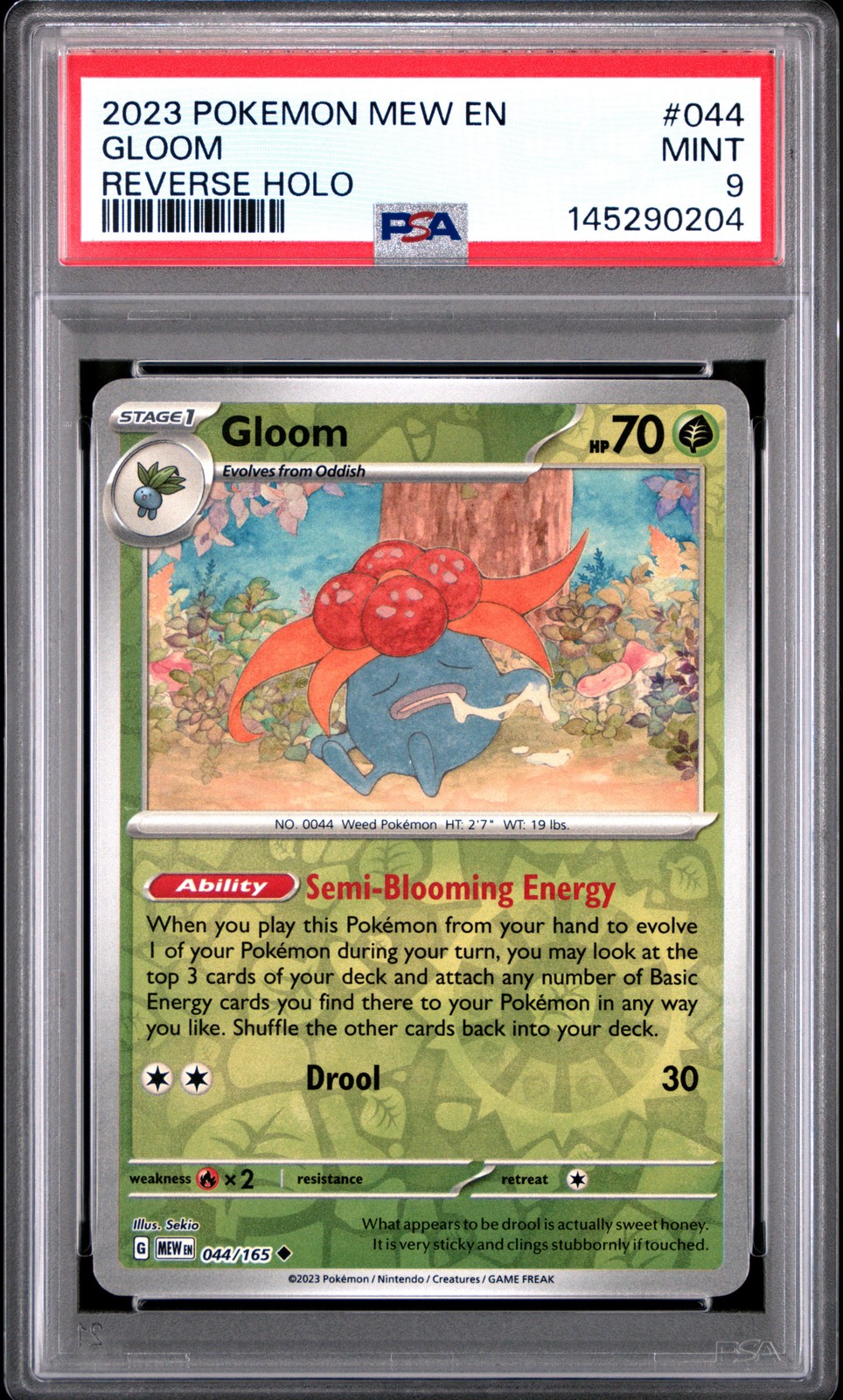 Gloom Reverse Holo #44