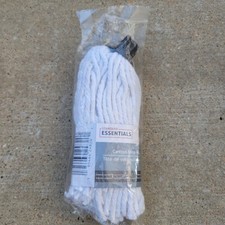 NEW Standard Essentials Mop Head Natural Cotton Blend Fit US Threaded Handles