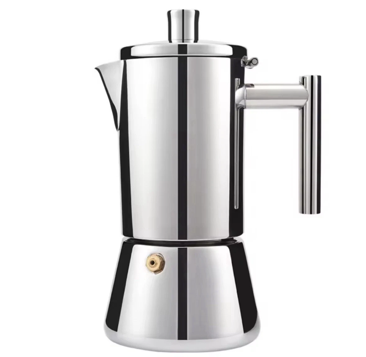 Cafetera Moka, Cafetera Moka Espesa, Cafetera Moka De Acero Inoxidable Cafetera Moka De Mayor Durabilidad