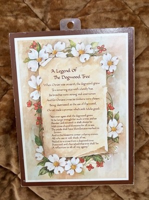 Legend of The Dogwood Tree Wall Decor