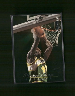 1992-93 SkyBox Thunder and Lightning #TL7 Shawn Kemp / Gary Payton