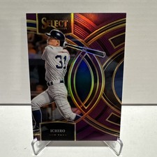 2024 Panini Select - Premier Level Ichiro Suzuki #91 Purple Prizm /99
