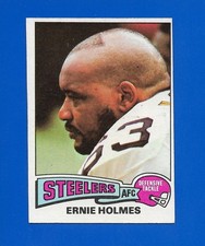 1975 Topps Football #328 Ernie Holmes ROOKIE card Pittsburgh Steelers NRMT