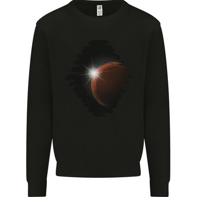 Raum Planet Sonne Schlaghose Universum Herren Sweatshirt Pullover