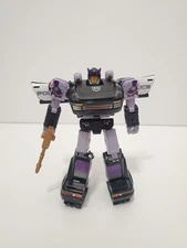 Transformers Earthrise Galactic Odyssey BARRICADE Deluxe Wfc Loose With TOYHAX
