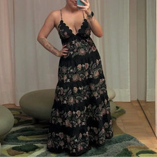 FARM Rio Wonderful Garden Maxi Dress Size S