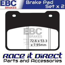 Pastiglie freno per SYM MAXSYM 400 I ABS 2012-2015 Anteriore HH Scooter EBC