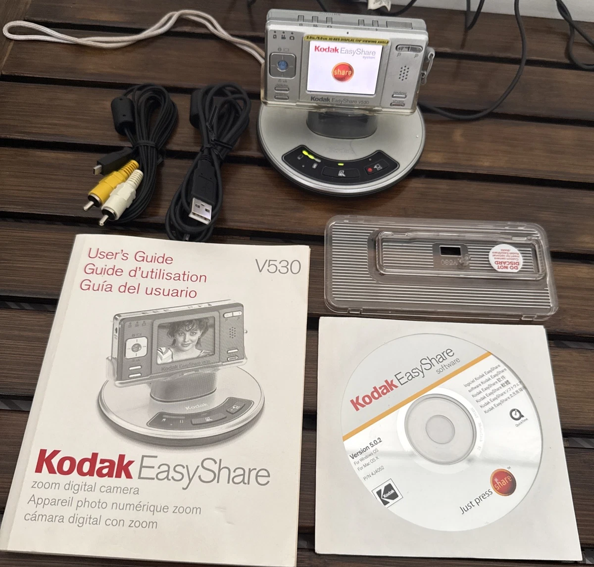 コダック EasyShare V530Zoom デジカメ 純正アダプター付き Kodak EasyShare V530 Digital Cameras for Sale | Shop New & Used