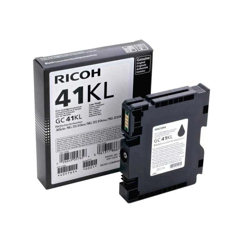 Ricoh Ink GC41 LC Black Schwarz (405765) - Photo 1/1