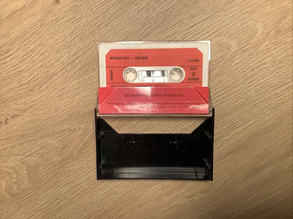 7 MC In DDR Leder Kassettenbox - Thor - Stevie Wonder - Bellamy Brothers - U.a. - Bild 3 von 4