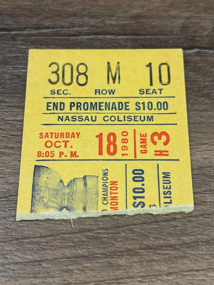 25+ Hockey 1980 Vintage Sports Ticket Stubs for sale | Updated Oct