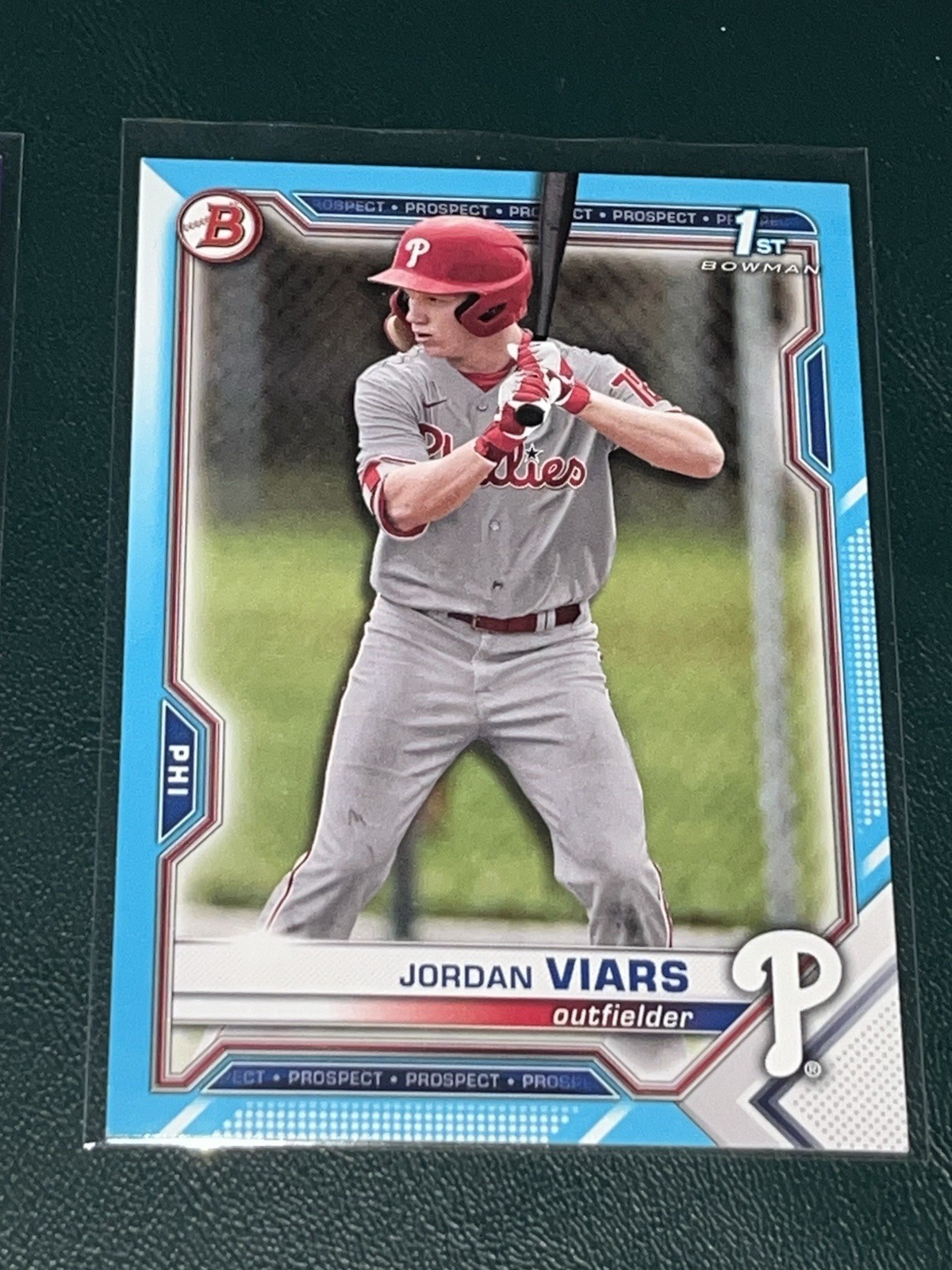 2021 Bowman Draft Jordan Viars SKY BLUE /499