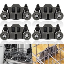 4-pack W10195416 NEW UPGRADED Replacement Part for Lower Dishwasher Wheel