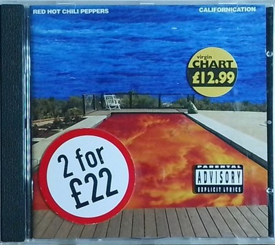 Red Hot Chili Peppers   Californication (1999 Europe CD, Warner 9362 47386 2)
