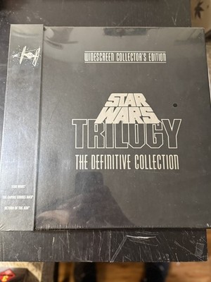 Star Wars Trilogy Definitive Collection Laser Disc Boxed Set 1st