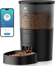 Automatic Cat Feeder, 5G Wifi Cat Food Dispenser with APP Remote Control, Pet Dr