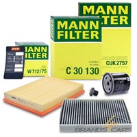 Mann-Filter Inspektionspaket Filtersatz A FÜR Opel Astra G 1.4 1.6