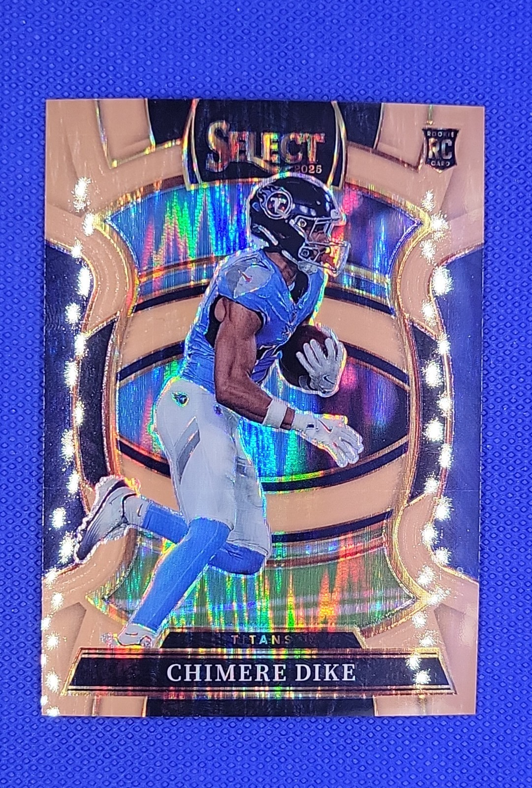 2025 Panini Select - Concourse Chimere Dike #27 Copper Shock Prizm /899 (RC)