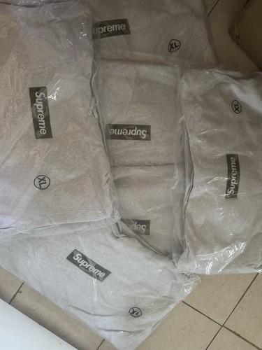 Supreme Box Logo Hooded Sweatshirt (FW23)Ash Grey