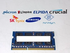 Major Brand 8 GB PC3L-12800 (DDR3-1600) 2Rx8 DDR3L Laptop Memory RAM