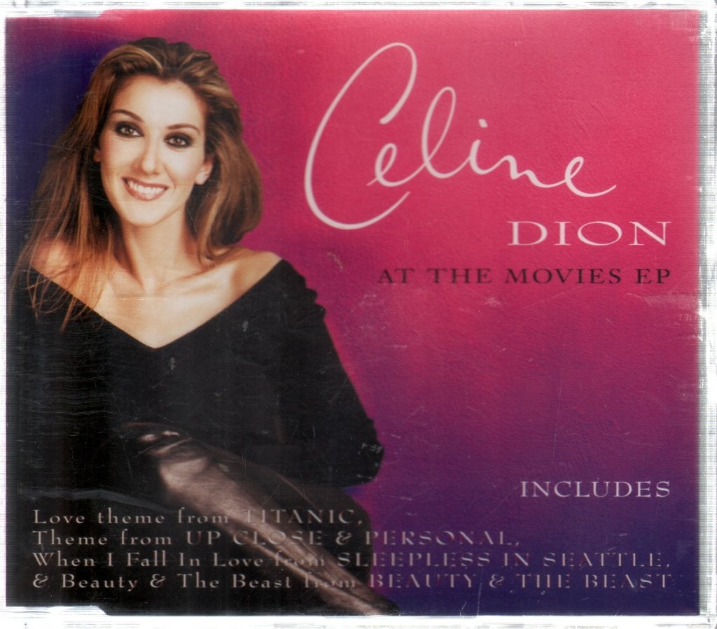 Celine Dion At the Movies EP CD Austria Epic 1997 featuring my heart will go on