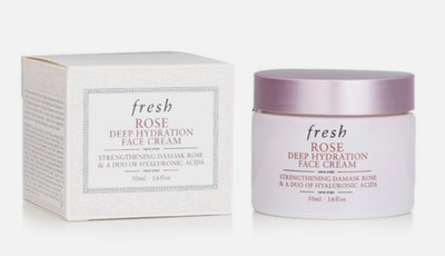 FRESH Rose Deep Hydration Face Cream - 1.6 fl oz Smells Divine - FREE SHIP