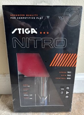 STIGA NITRO Tournament Table Tennis Paddle 6 Ply Ping Pong T1271-1