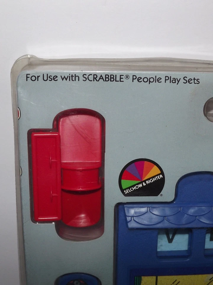 Vintage Scrabble People Play Set Animal Hospital Add-On Building #137 New - Image 2 of 4