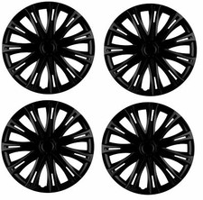 4x Wheel Trims Hub Cap 15" Cover fits Peugeot 106 107 108 206 207 208