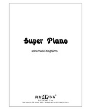 ARMON Super Piano Service manual Schematic diagrams Electrical diagram Superpiano