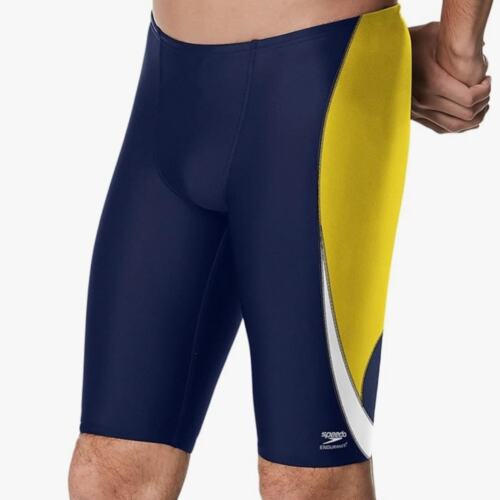 Speedo Mens 22 Standard Swimsuit Jammer Endurance+ Splice Team Colors 22