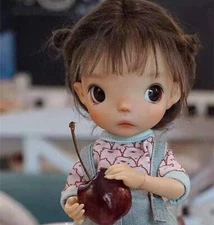 BJD 1/6 Doll Rourou Free Eyes + Face Make Up SD Resin Toys Gift Handmade