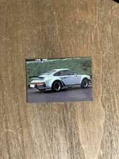PORSCHE 930TURBO Super car card Rare Japanese vintage F/S 60