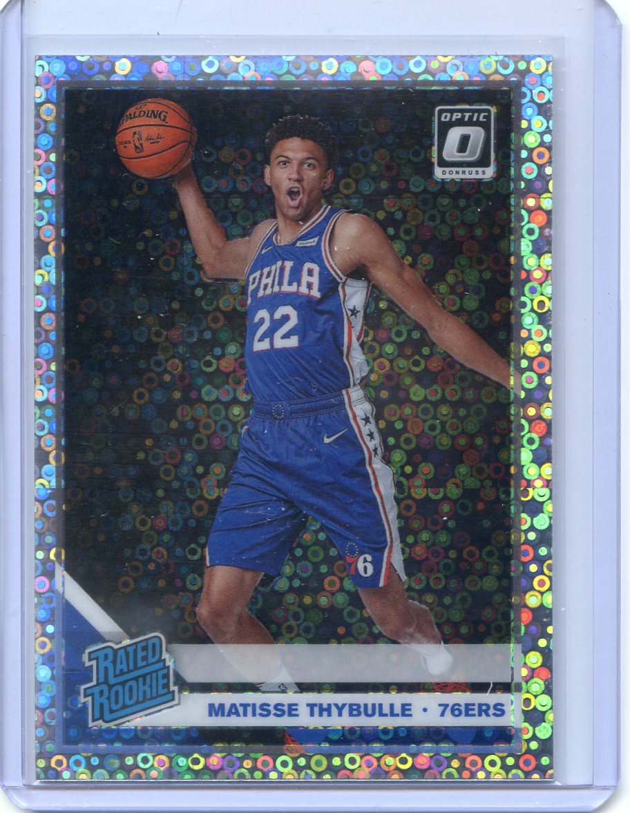 2019-20 PANINI OPTIC RATED ROOKIE RC  FAST BREAK MATISSE THYBULLE #192