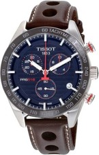 TISSOT PRS 516 Chronograph Brown Leathers Band T100.417.16.041.00