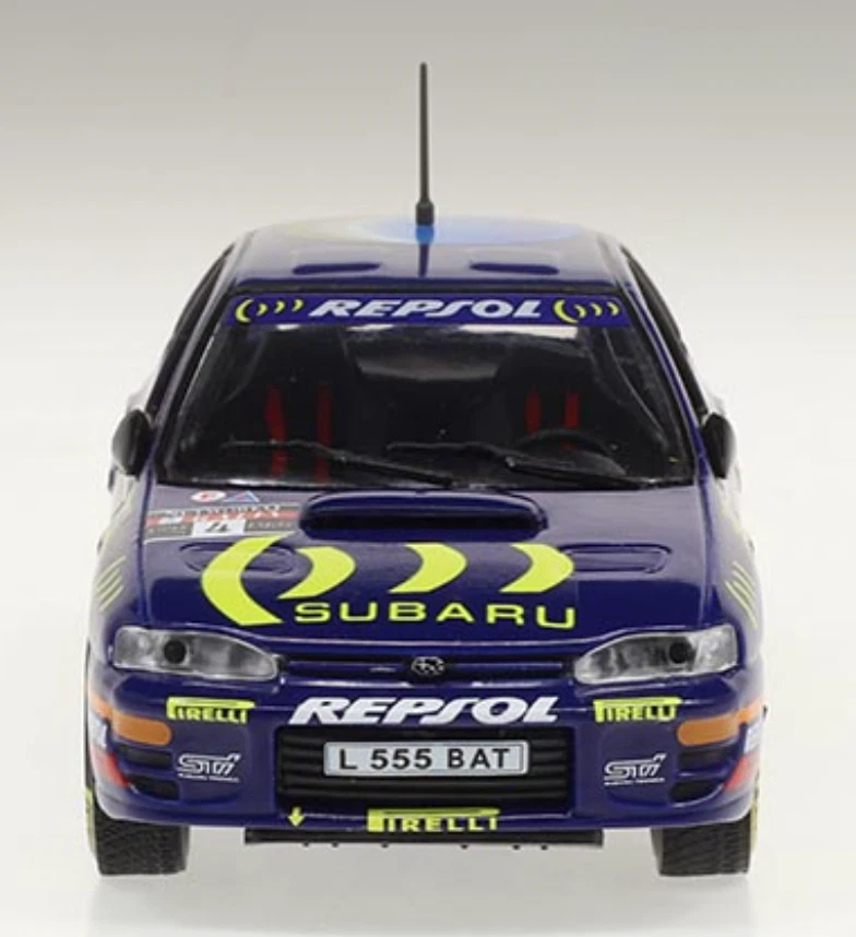 WRC Subaru Impreza 555 1995 McRae - Ringer Rare Rally Diecast Car 1:43+Magazine - Image 2 of 3
