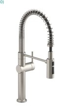 Kohler Crue K-22973-VS Pre-Rinse Pull Down Kitchen Faucet Vibrant Stainless 725
