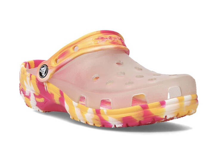 Crocs Classic Translucent Marbled Clog | 207407-94S | Mens  display picture 2